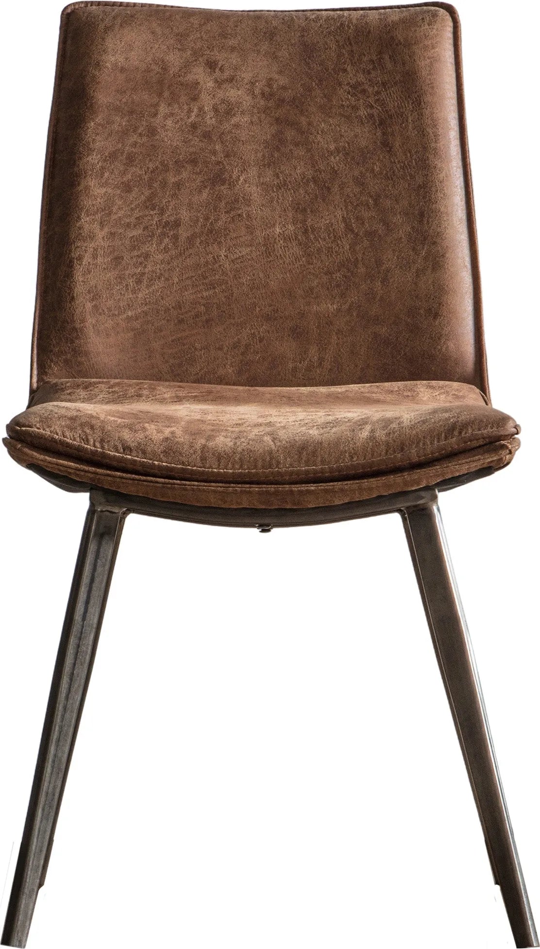 Gallery Direct Pair of Hinks Dining Chairs in Brown