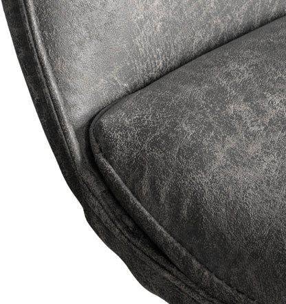 Gallery Direct Pair of Hinks Dining Chairs in Grey