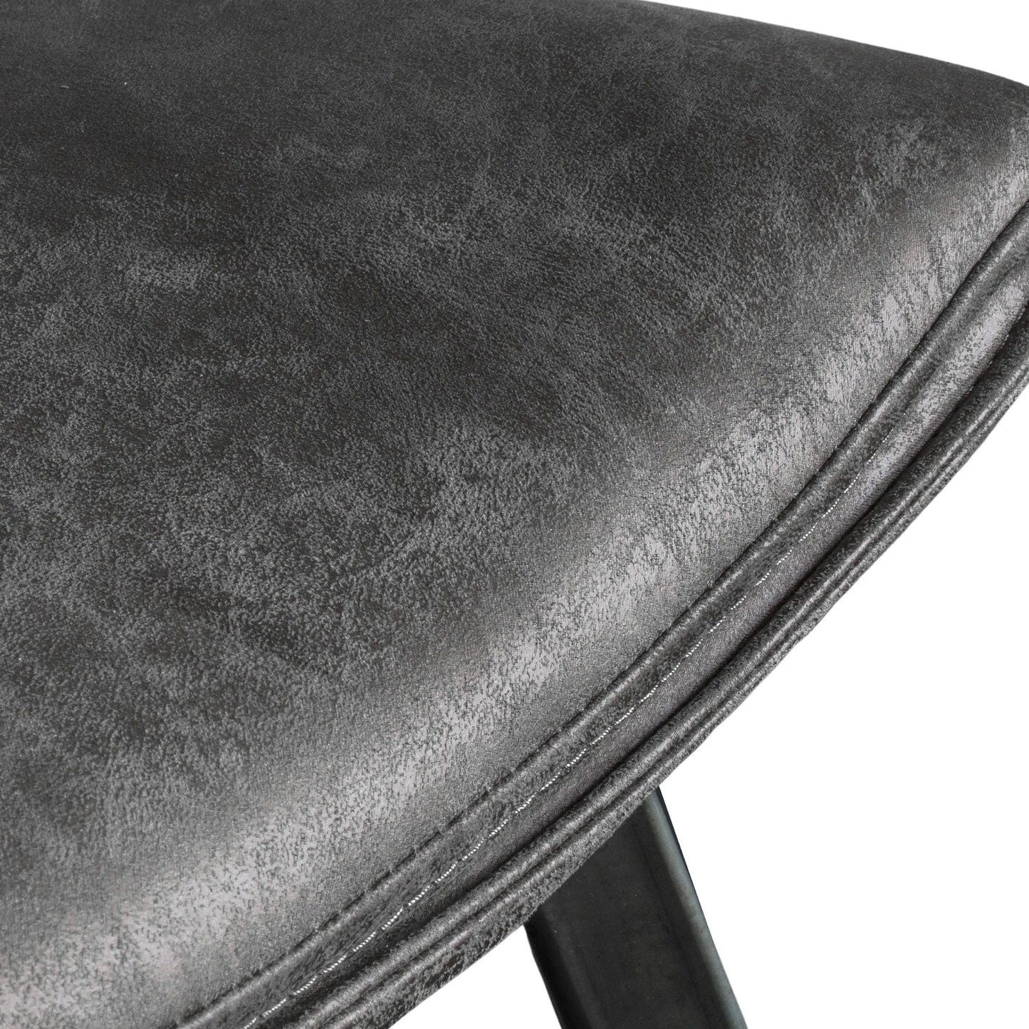 Gallery Direct Pair of Hinks Dining Chairs in Grey