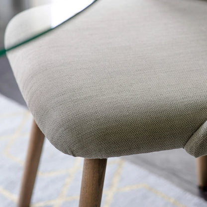 Gallery Direct Pair of Elliot Dining Chairs in Neutral