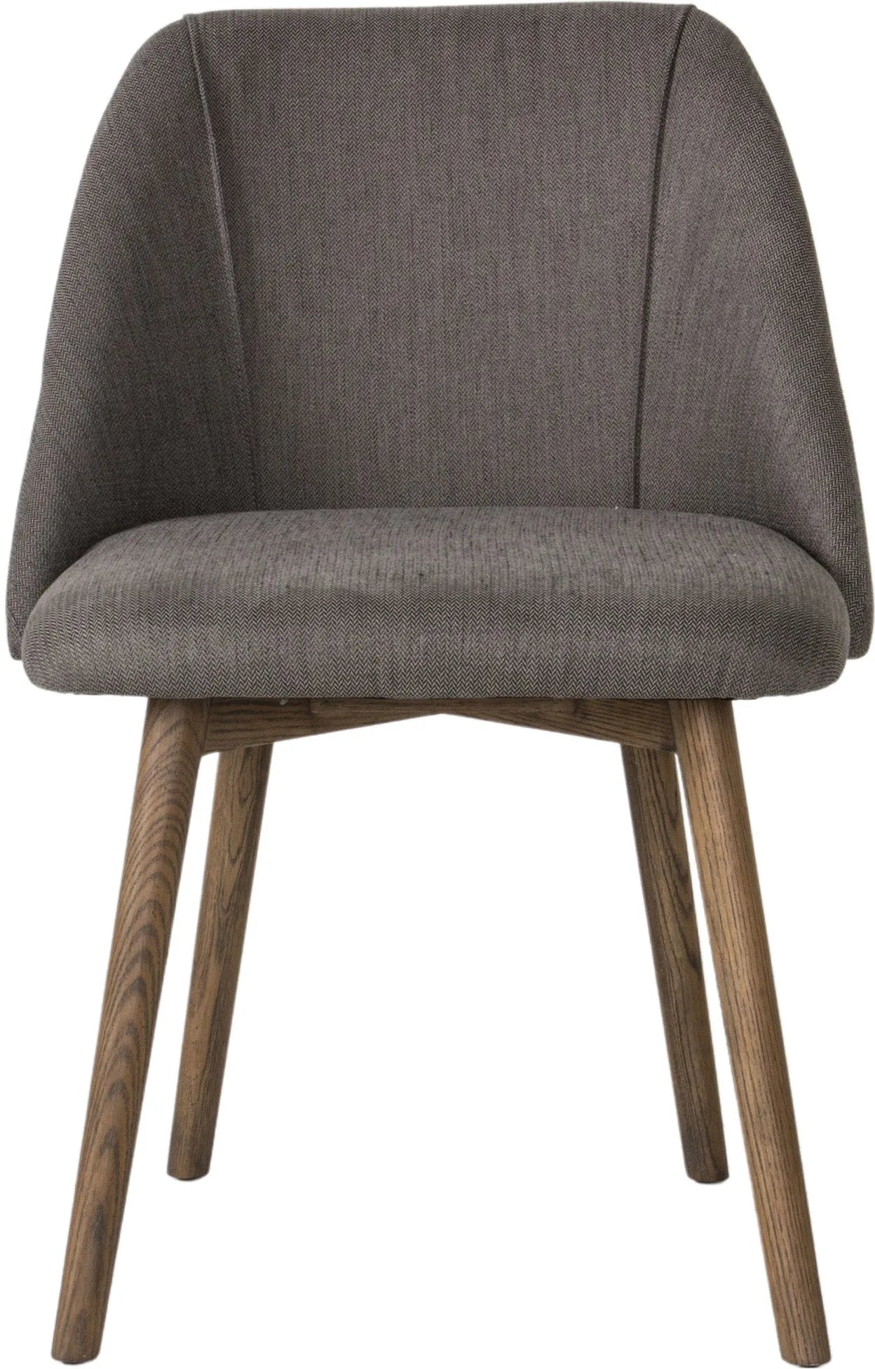 Gallery Direct Pair of Elliot Dining Chairs in Slate Grey