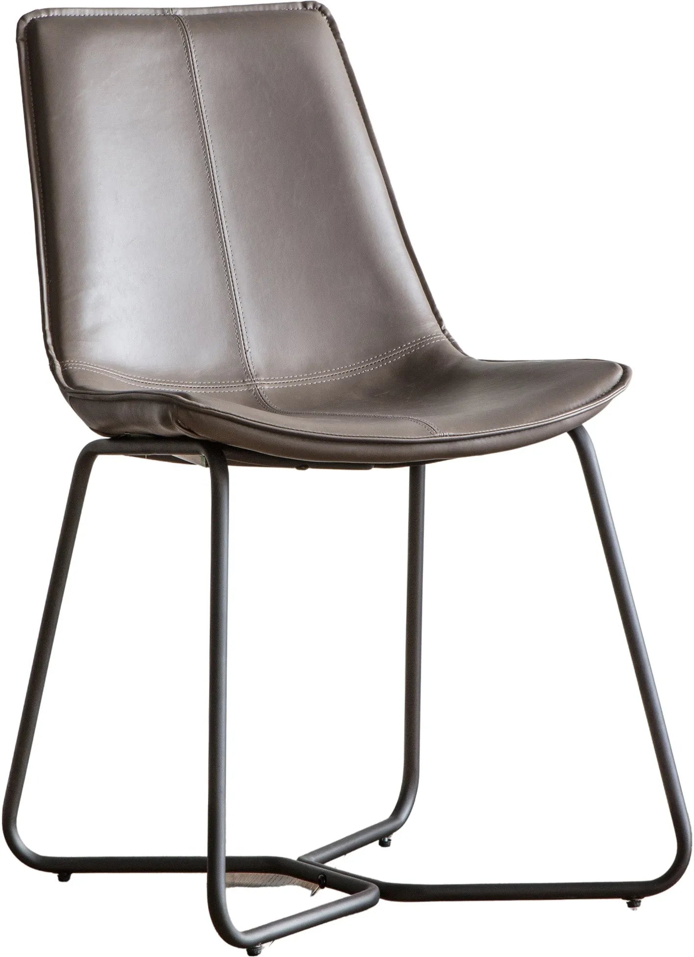 Gallery Direct Pair of Hawking Dining Chairs in Ember