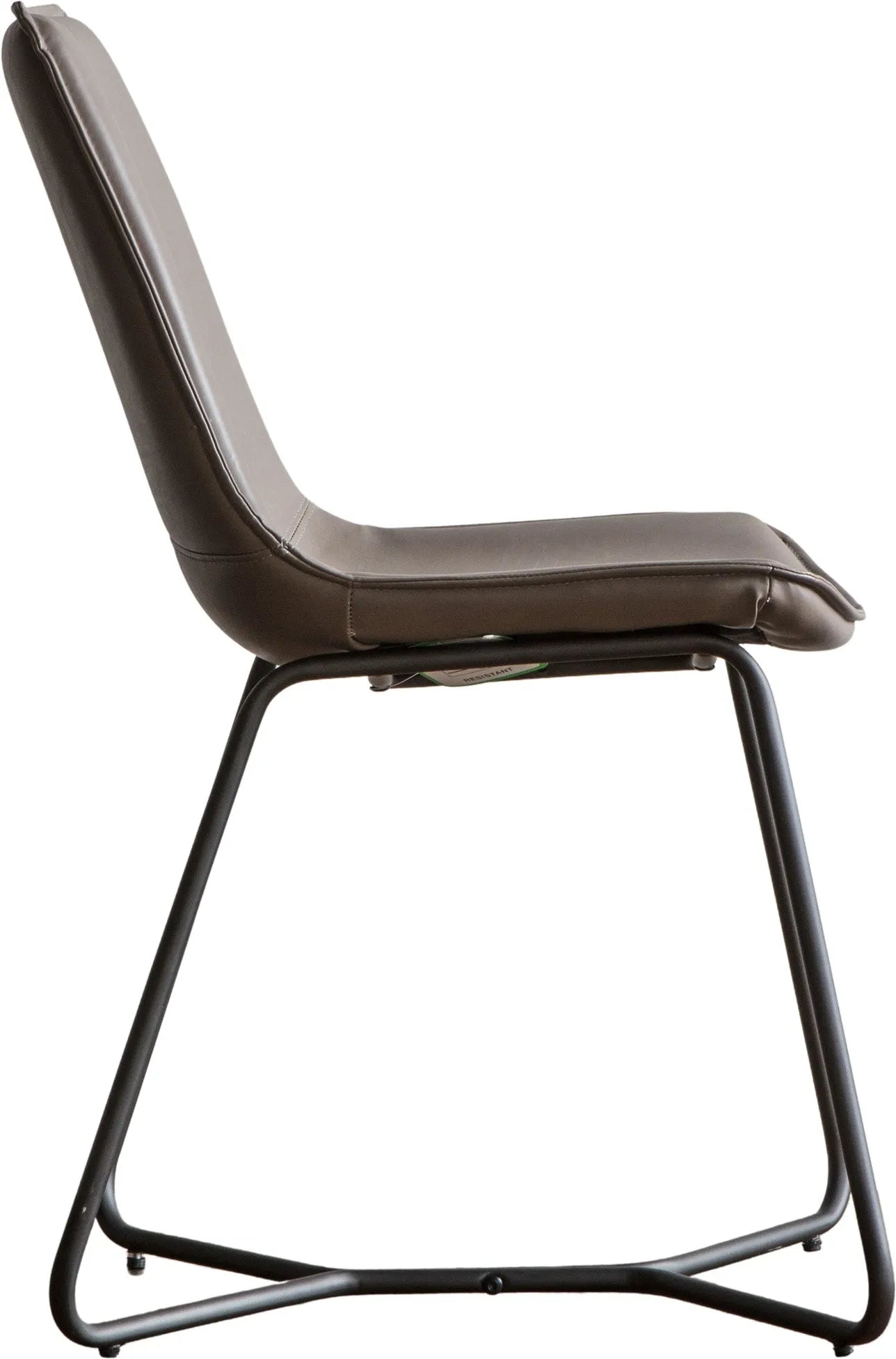 Gallery Direct Pair of Hawking Dining Chairs in Ember