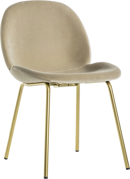 Gallery Direct Pair of Flanagan Dining Chairs in Oatmeal