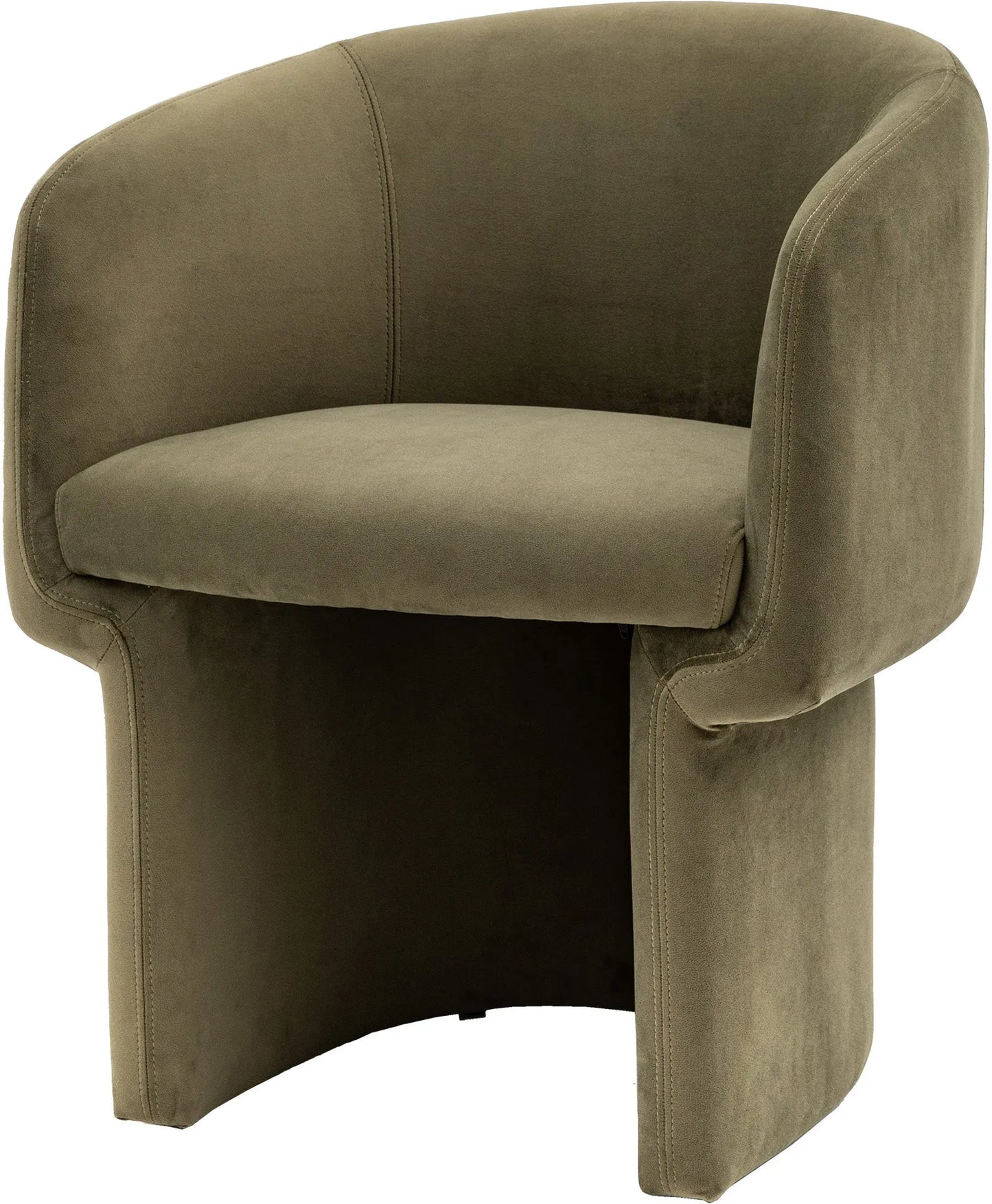 Gallery Direct Holm Dining Chair in Moss Green