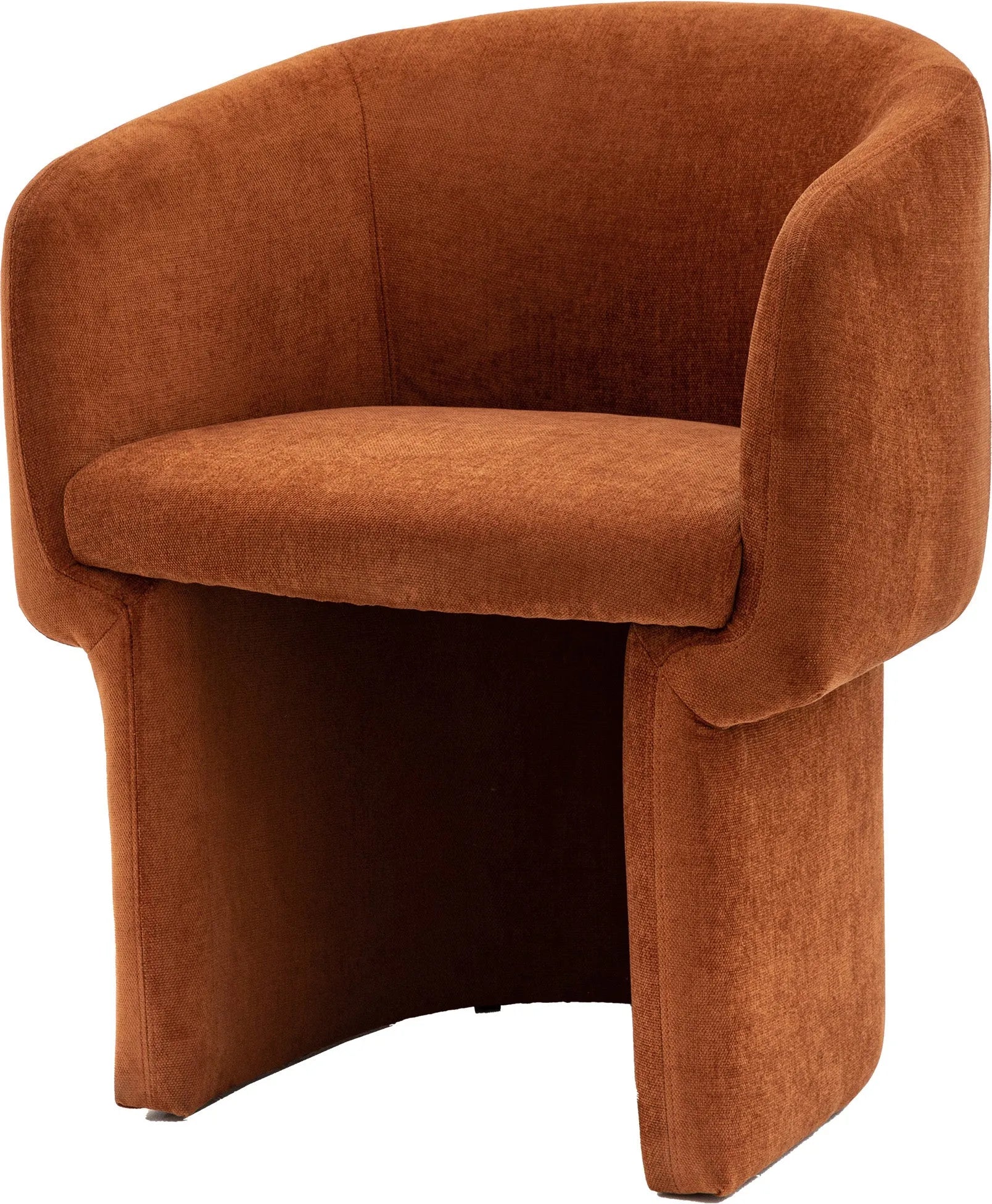 Gallery Direct Holm Dining Chair in Rust