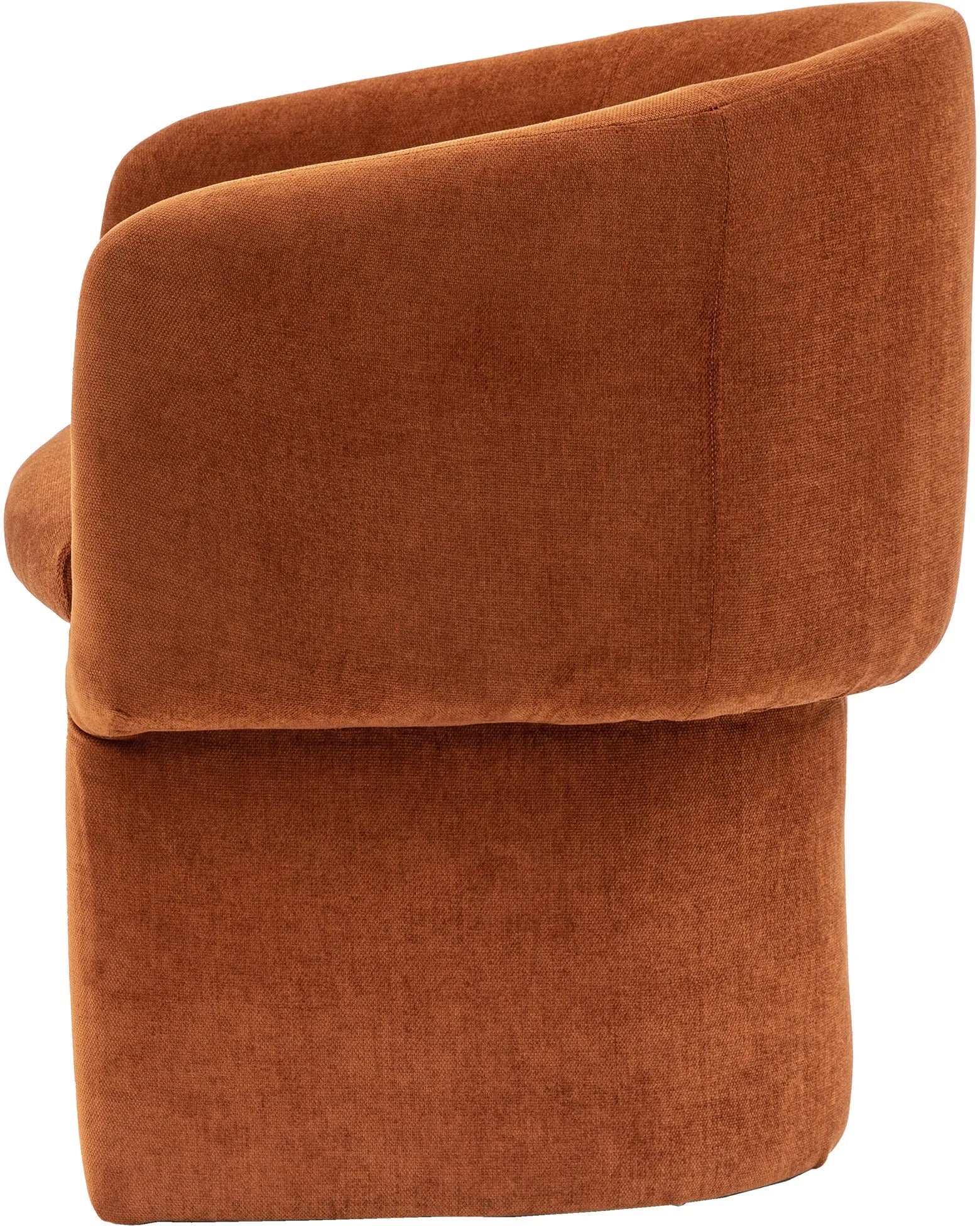 Gallery Direct Holm Dining Chair in Rust