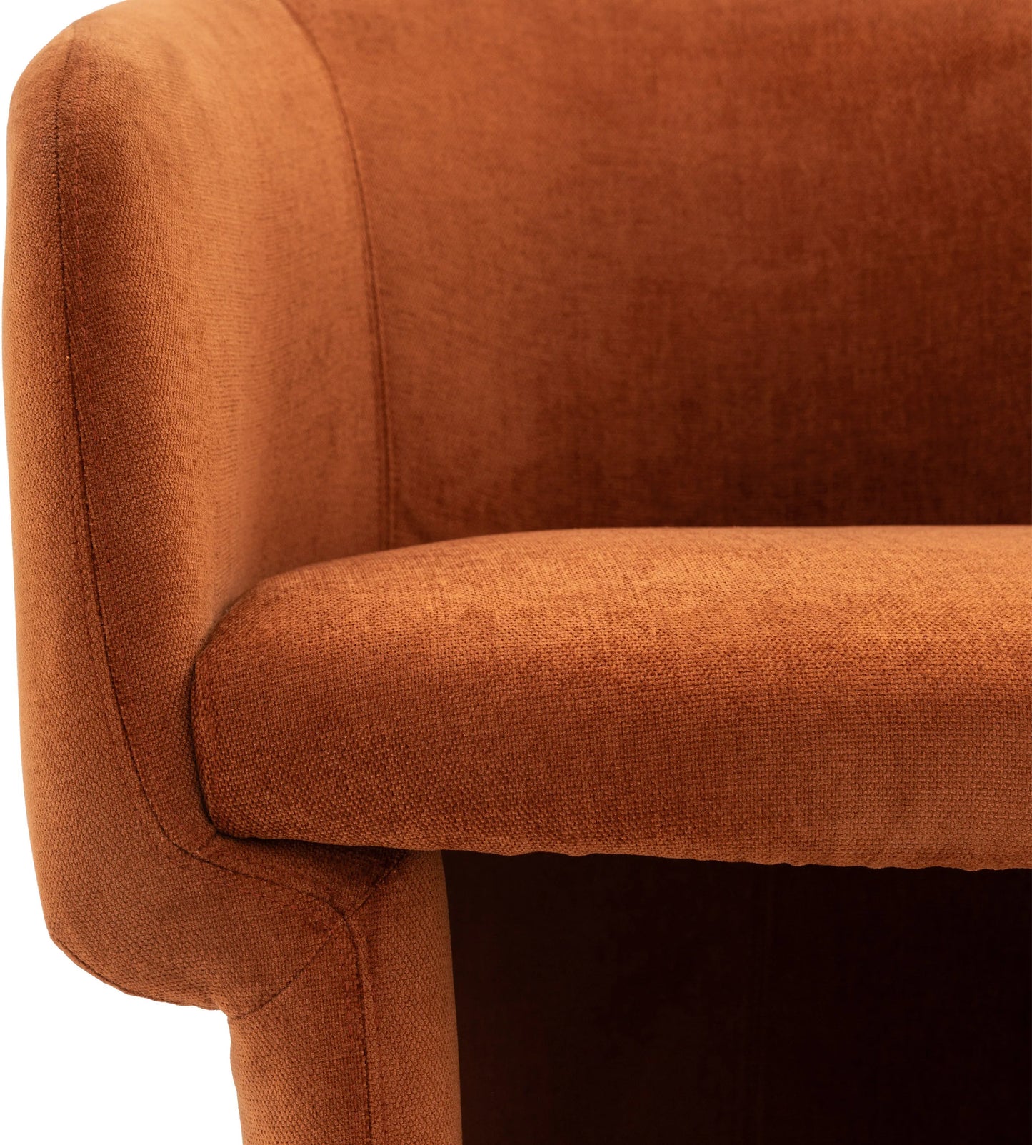 Gallery Direct Holm Dining Chair in Rust