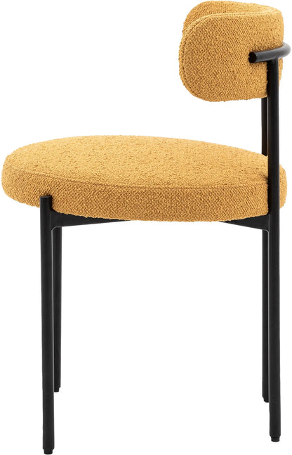 Gallery Direct Aveley Pair of Dining Chairs in Ochre