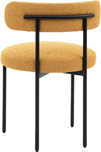 Gallery Direct Aveley Pair of Dining Chairs in Ochre