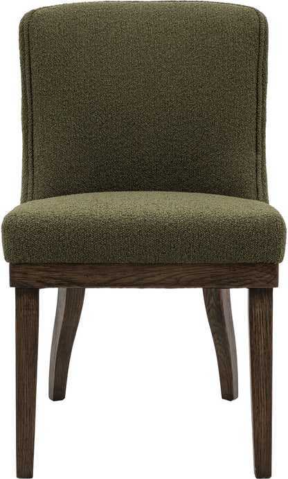 Gallery Direct Pair of Kelvedon Dining Chairs in Green