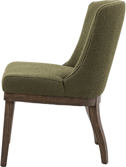 Gallery Direct Pair of Kelvedon Dining Chairs in Green