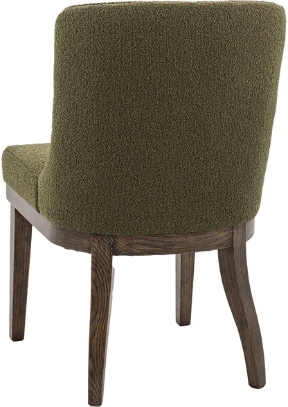 Gallery Direct Pair of Kelvedon Dining Chairs in Green