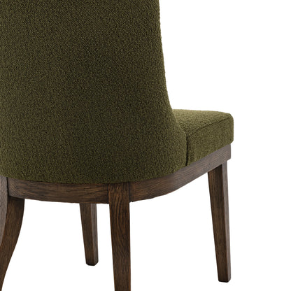 Gallery Direct Pair of Kelvedon Dining Chairs in Green