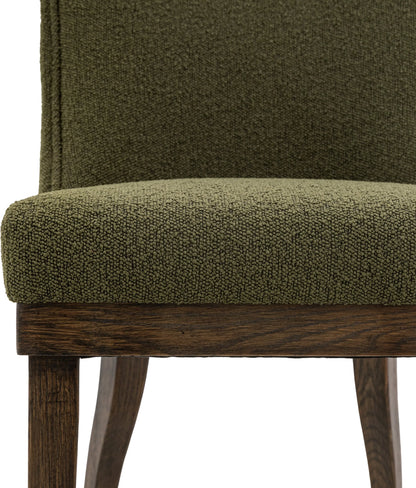 Gallery Direct Pair of Kelvedon Dining Chairs in Green