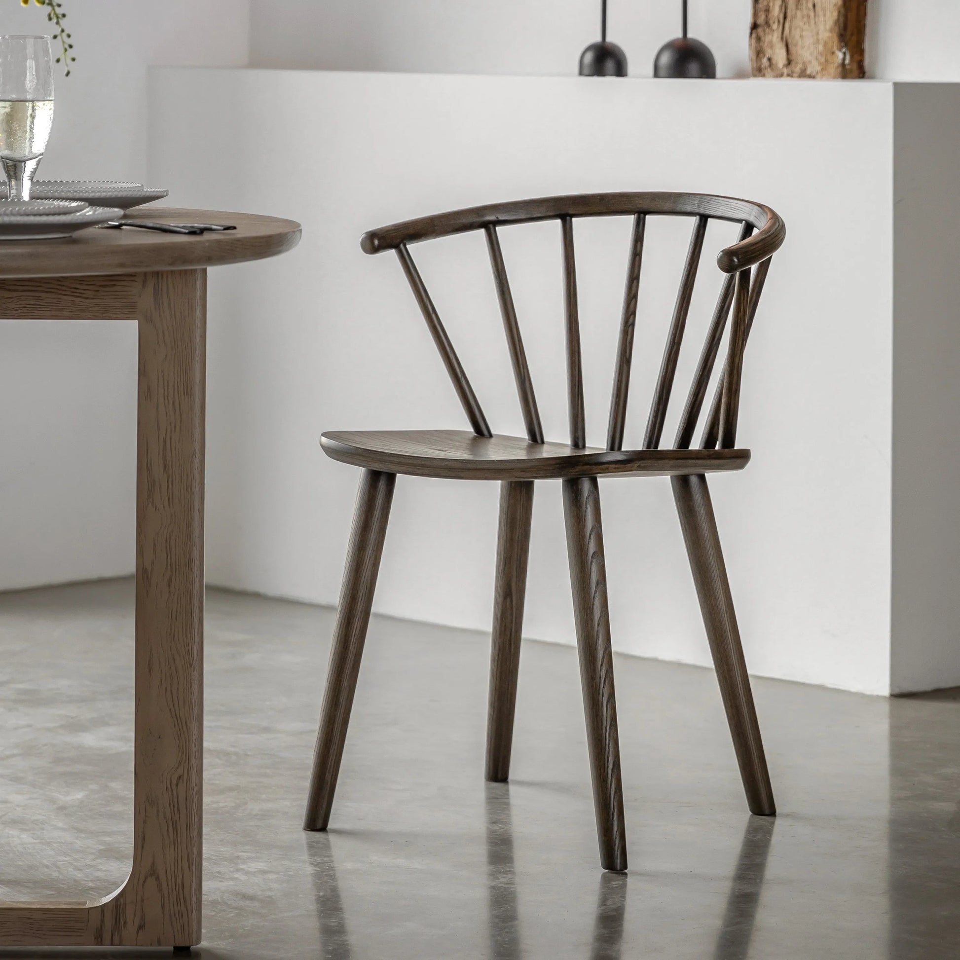 Gallery Direct Craft Pair of Dining Chairs in Mocha