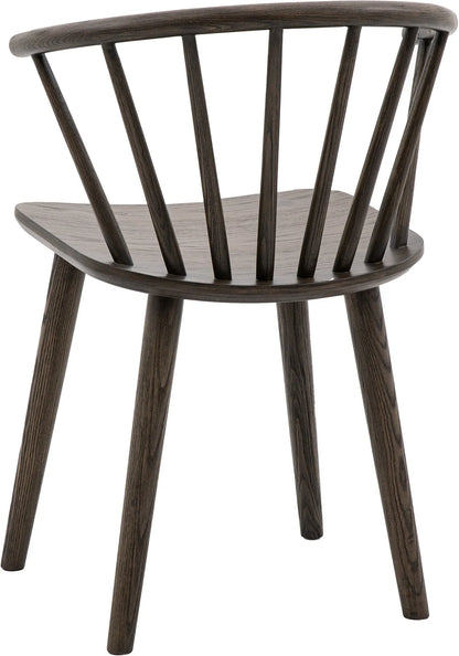 Gallery Direct Craft Pair of Dining Chairs in Mocha