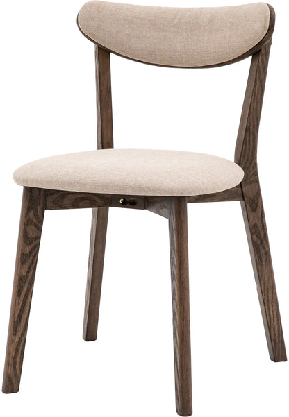 Gallery Direct Hatfield Pair of Dining Chairs Smoked