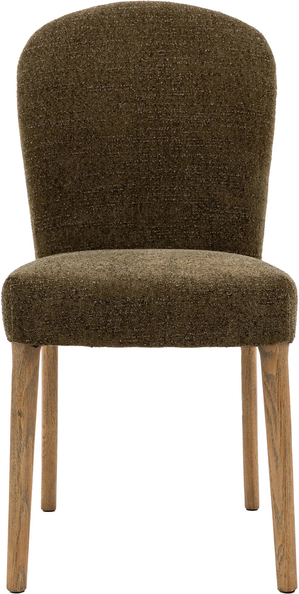 Gallery Direct Hinton Pair of Dining Chairs in Moss Green Fabric