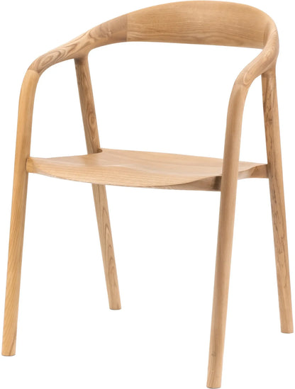 Gallery Direct Madrid Pair of Dining Chairs in Oak