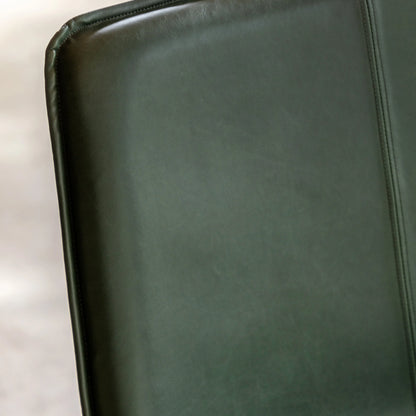 Gallery Direct Pair of Hawking Dining Chairs in Green