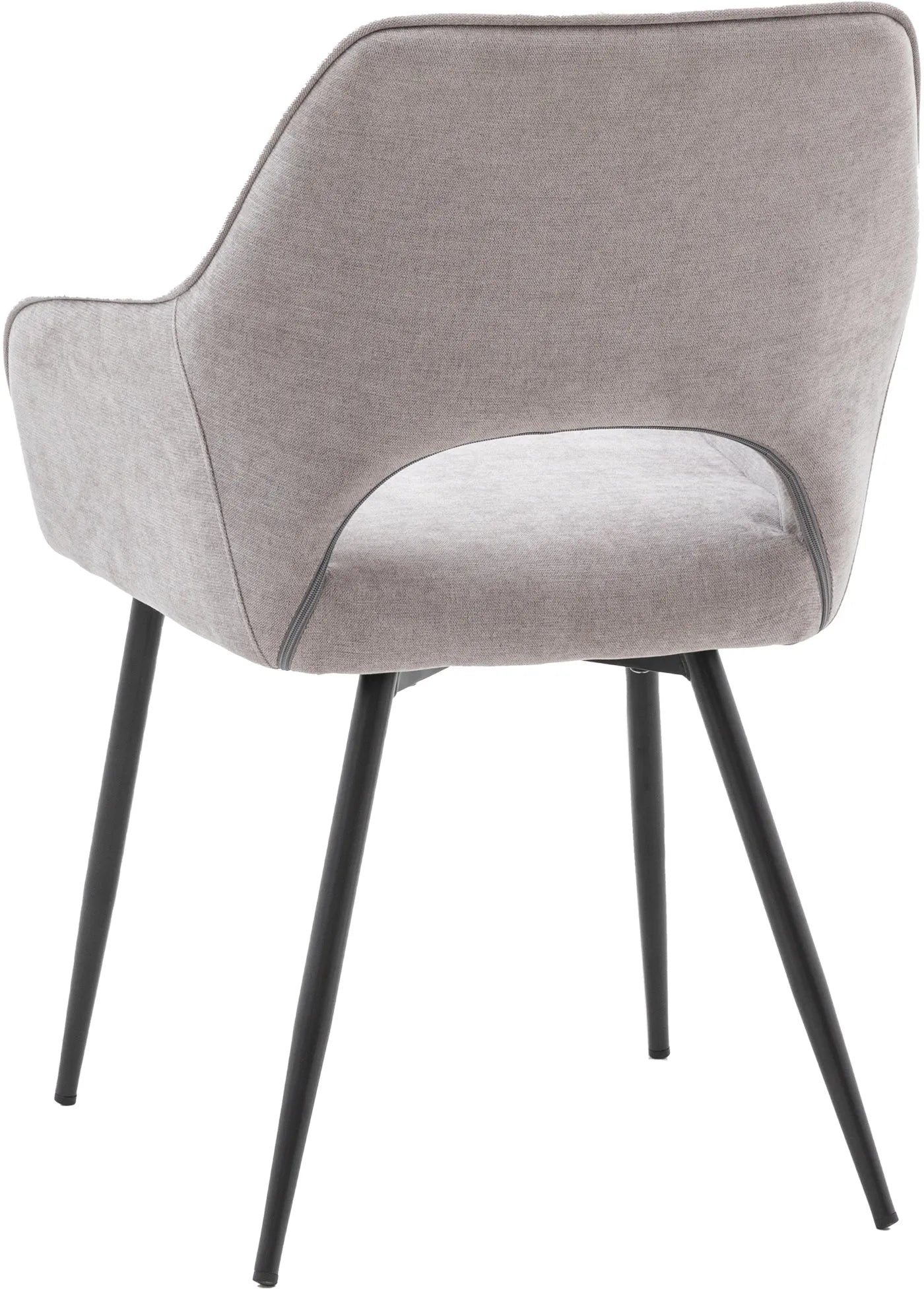 Gallery Direct Pair of Ivorra Dining Chairs in Grey