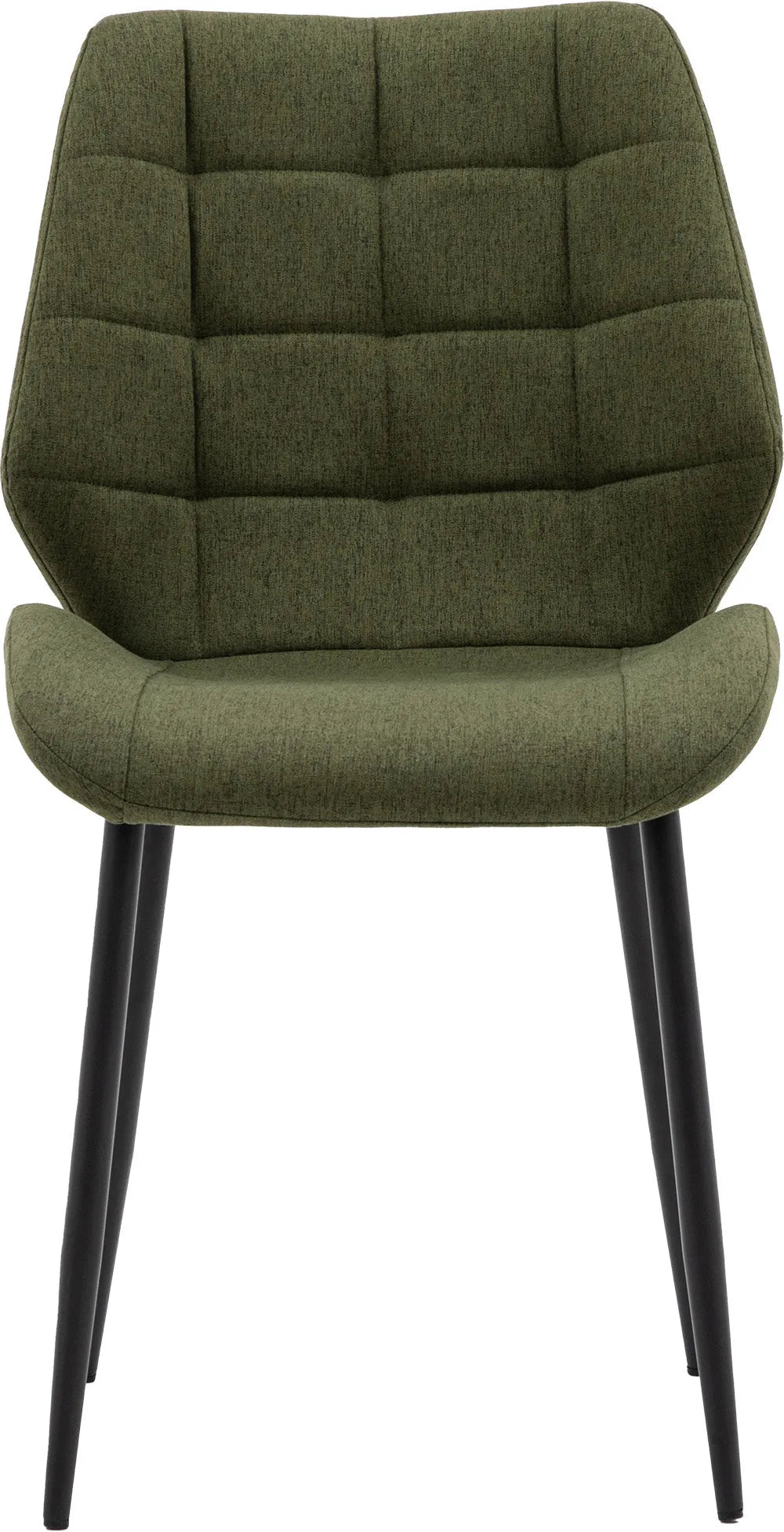 Gallery Direct Pair of Manford Dining Chairs in Bottle Green