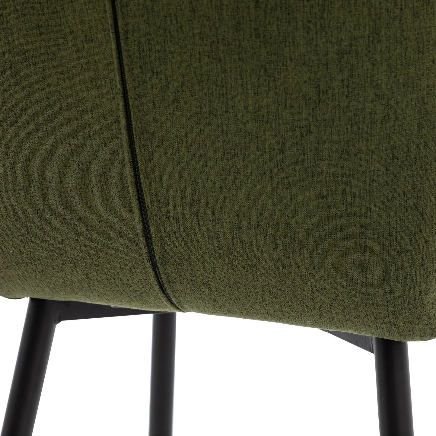 Gallery Direct Pair of Manford Dining Chairs in Bottle Green