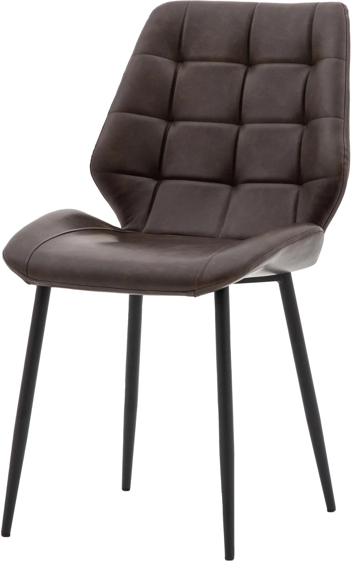 Gallery Direct Pair of Manford Dining Chairs in Brown