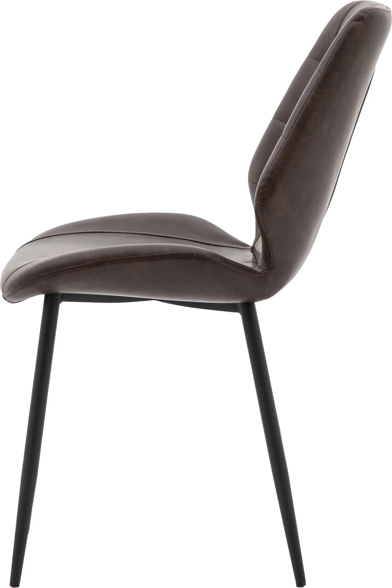 Gallery Direct Pair of Manford Dining Chairs in Brown