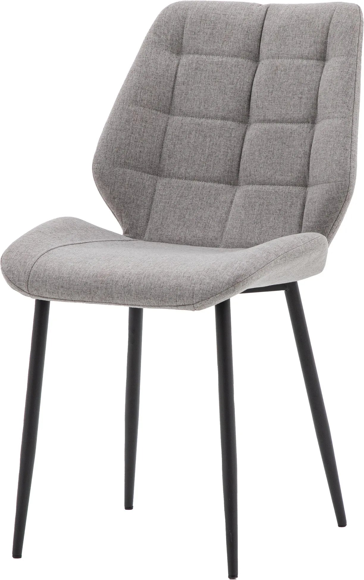 Gallery Direct Pair of Manford Dining Chairs in Light Grey
