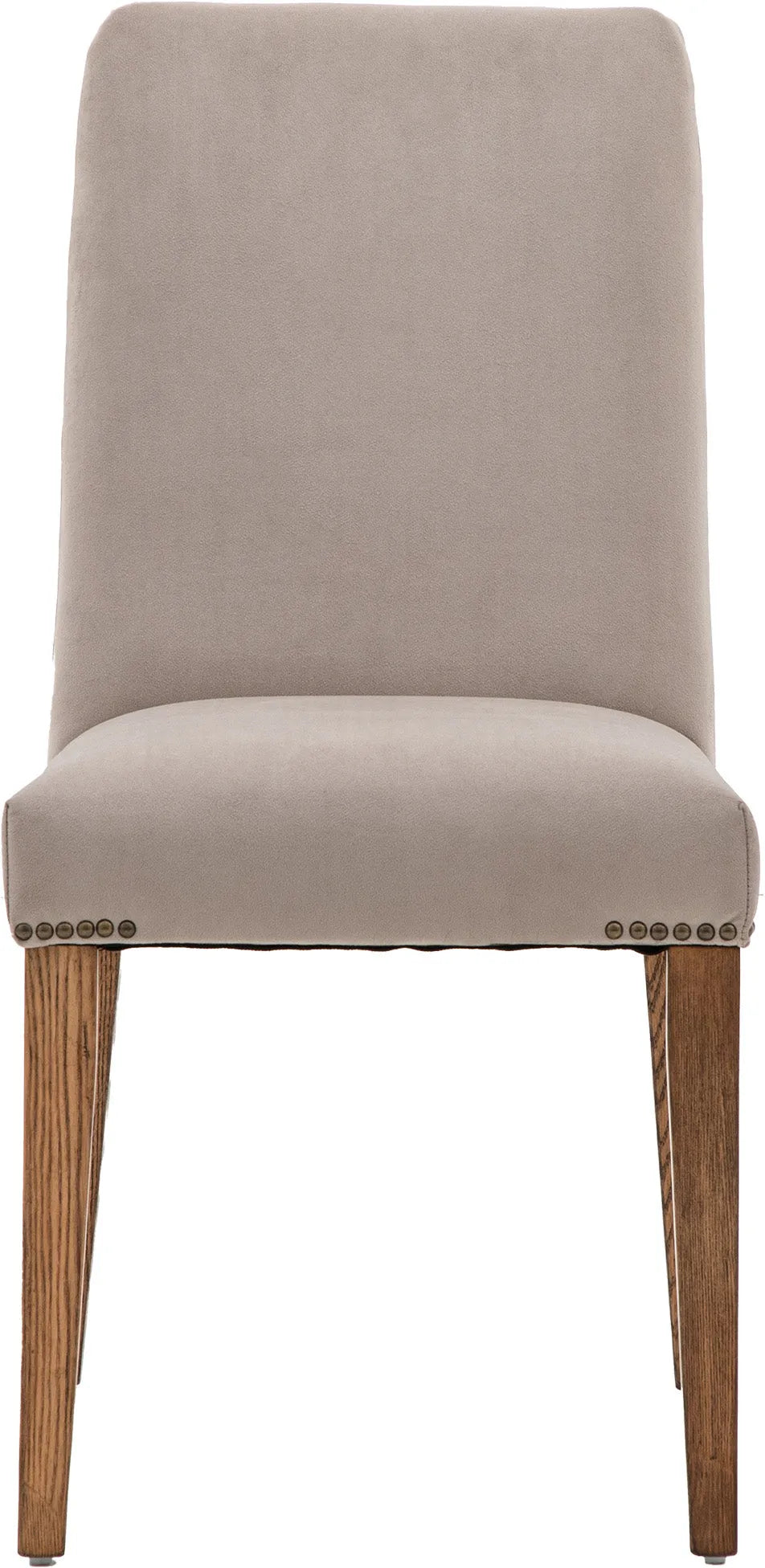 Gallery Direct Pair of Highgrove Dining Chairs in Dove Velvet