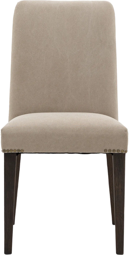Gallery Direct Pair of Madison Dining Chairs in Cement Linen