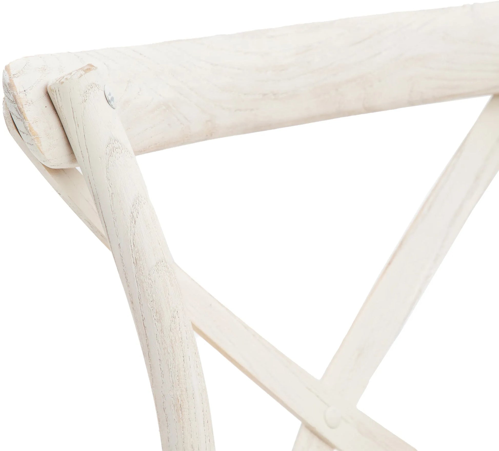 Gallery Direct Cafe Pair of Dining Chairs in White Rattan