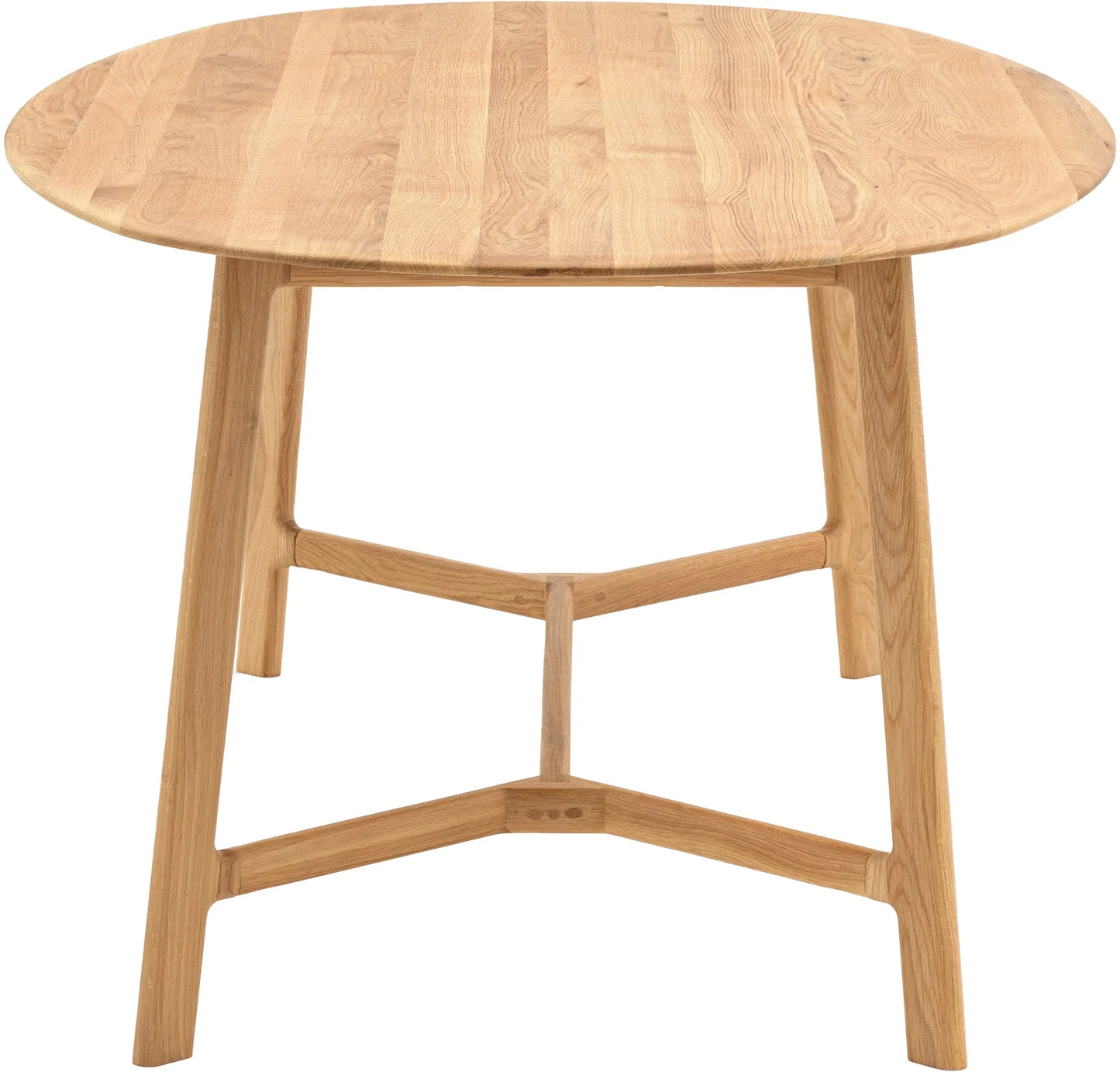Gallery Direct Madrid Oval Dining Table in Oak