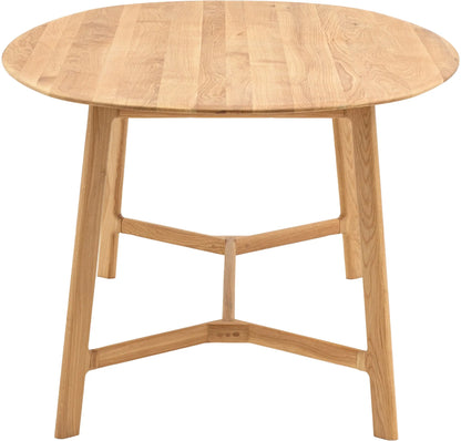 Gallery Direct Madrid Oval Dining Table in Oak