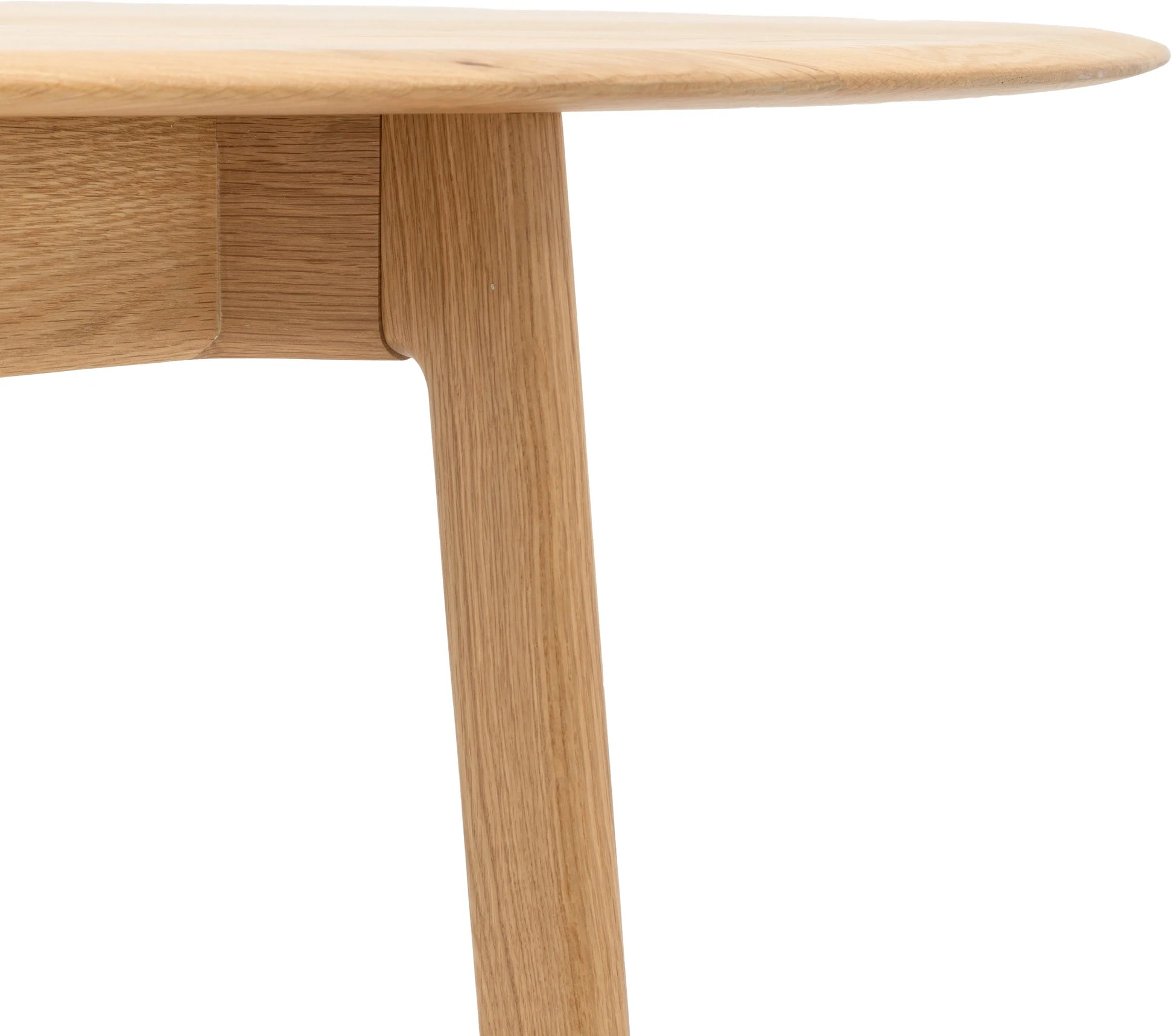 Gallery Direct Madrid Oval Dining Table in Oak