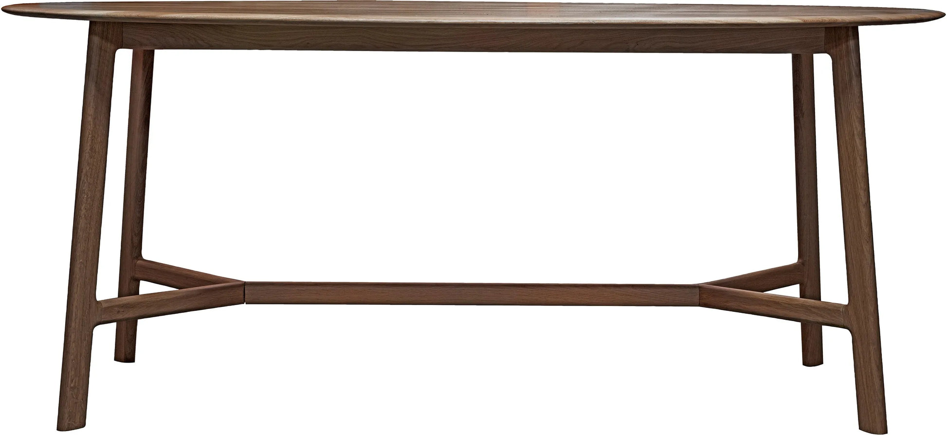 Gallery Direct Madrid Oval Dining Table in Walnut
