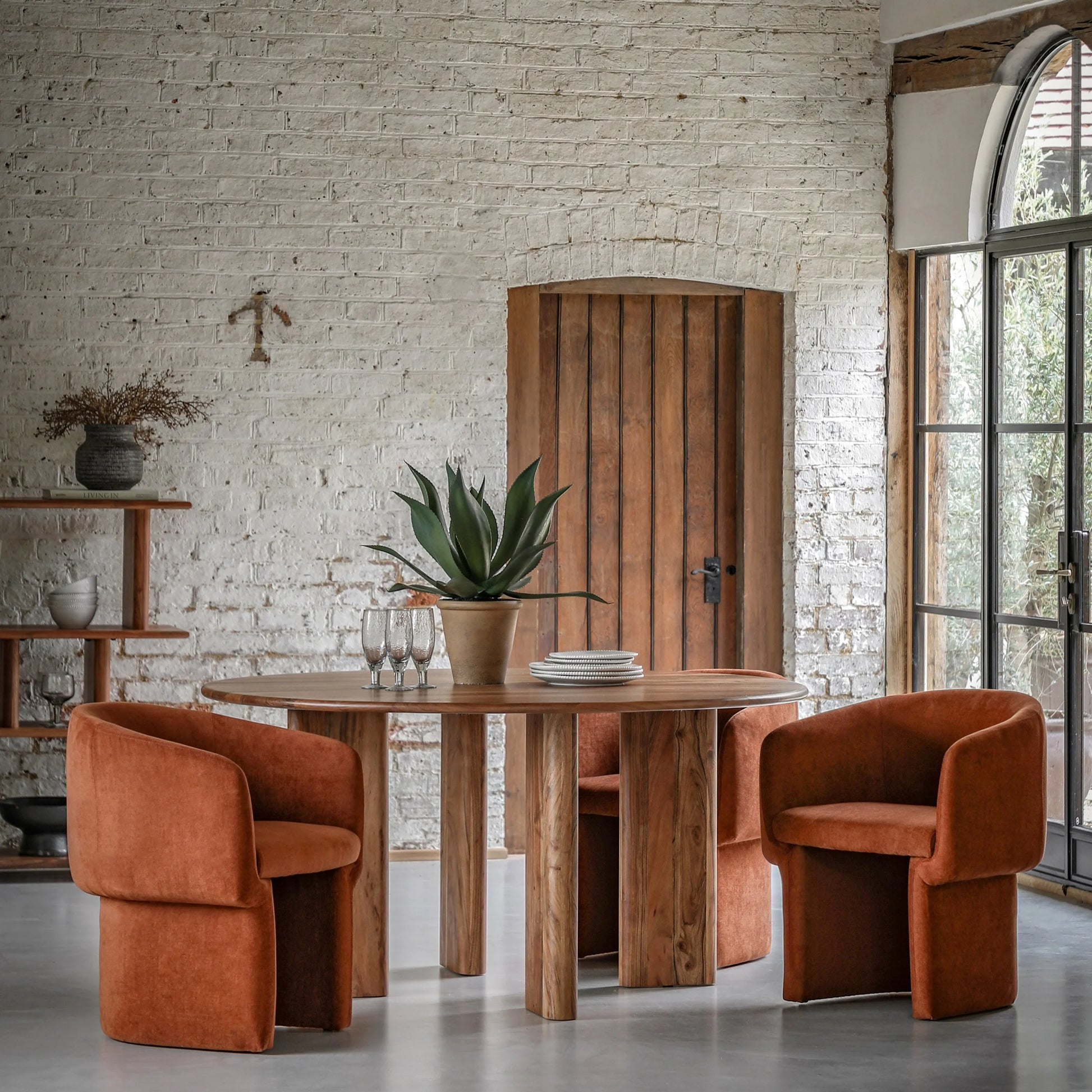 Gallery Direct Borden Round Dining Table