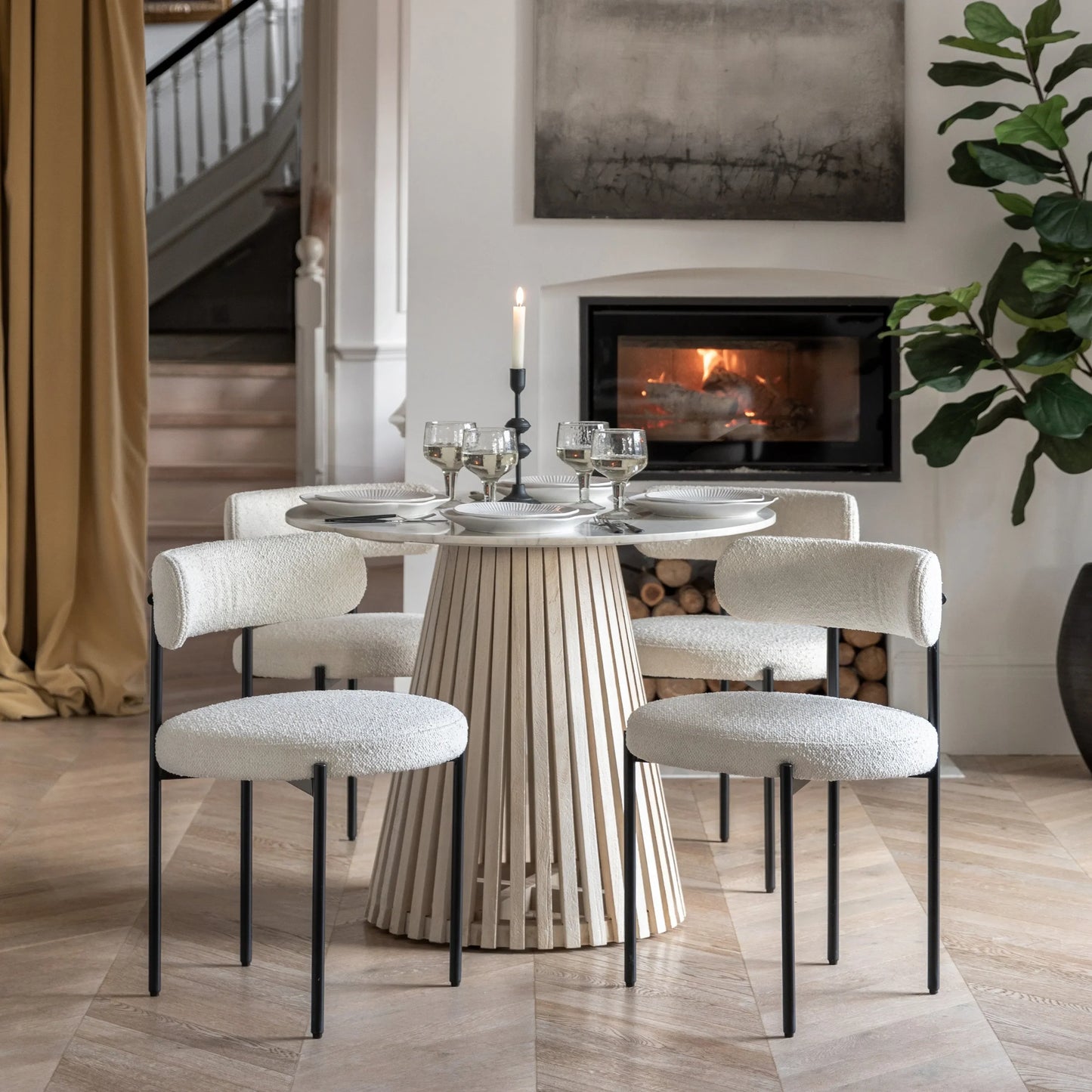 Gallery Direct Soho Round Dining Table