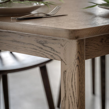 Gallery Direct Craft Extending Dining Table Smoked