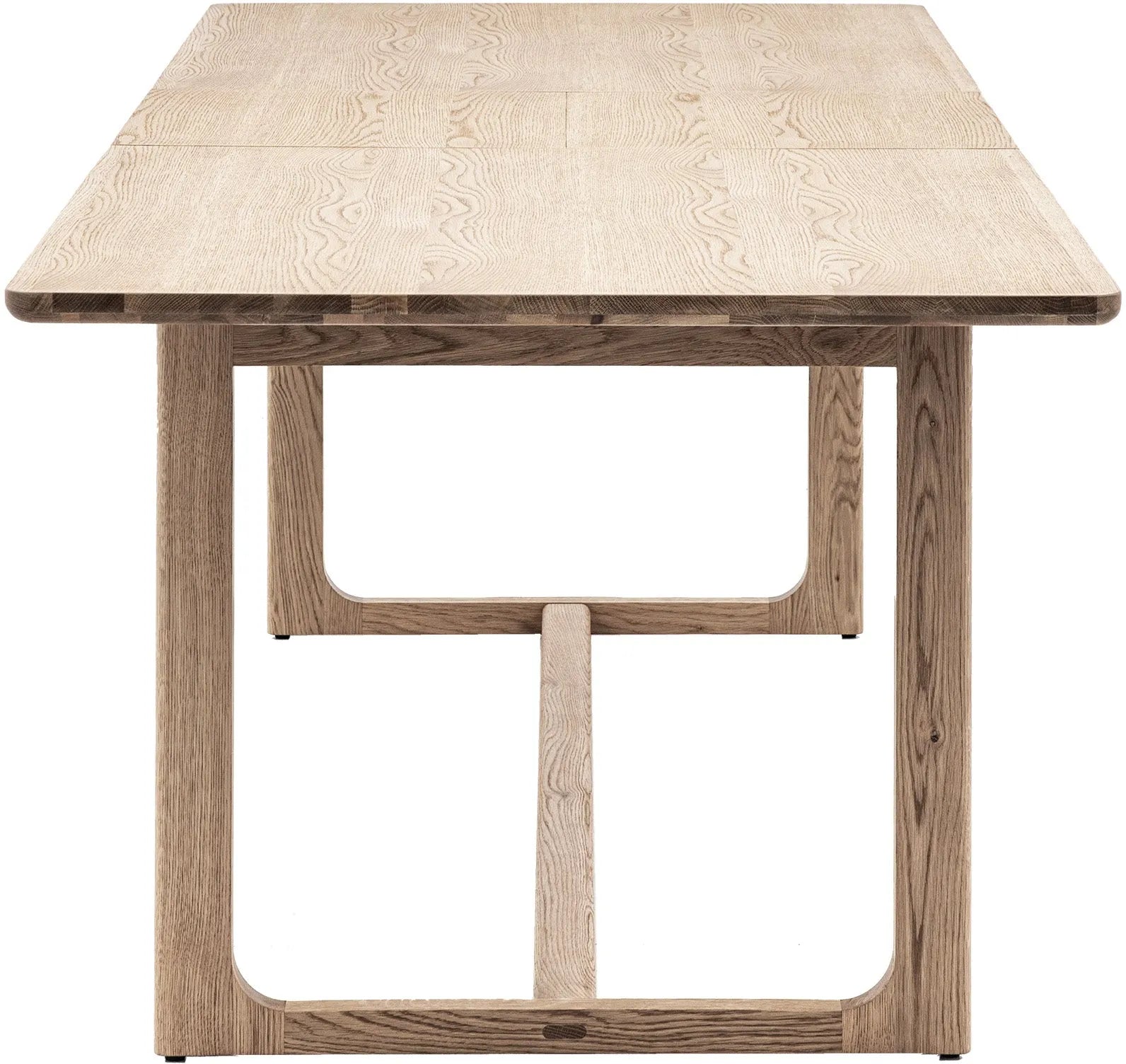 Gallery Direct Craft Extending Dining Table Smoked