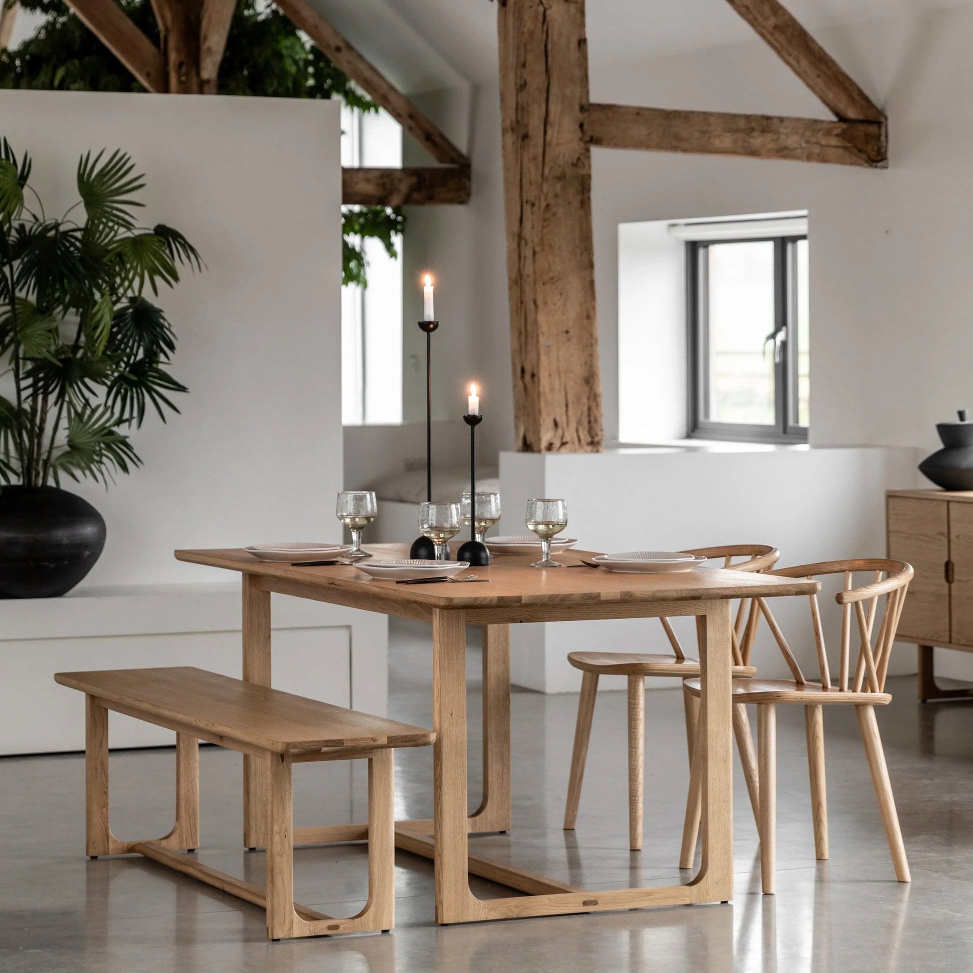 Gallery Direct Craft Dining Table in Natural