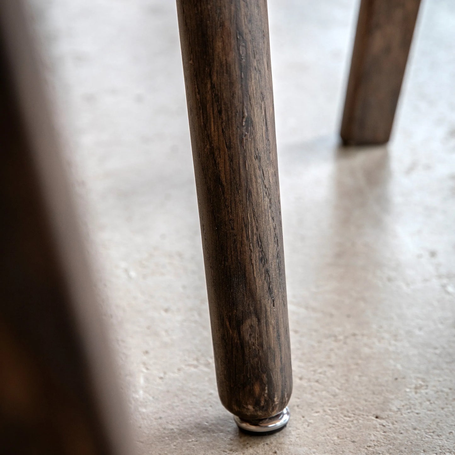 Gallery Direct Hatfield Round Dining Table Smoked