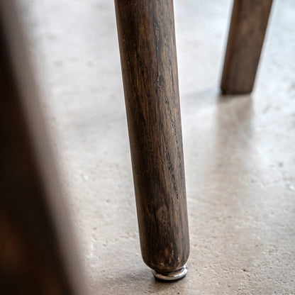 Gallery Direct Hatfield Round Dining Table Smoked