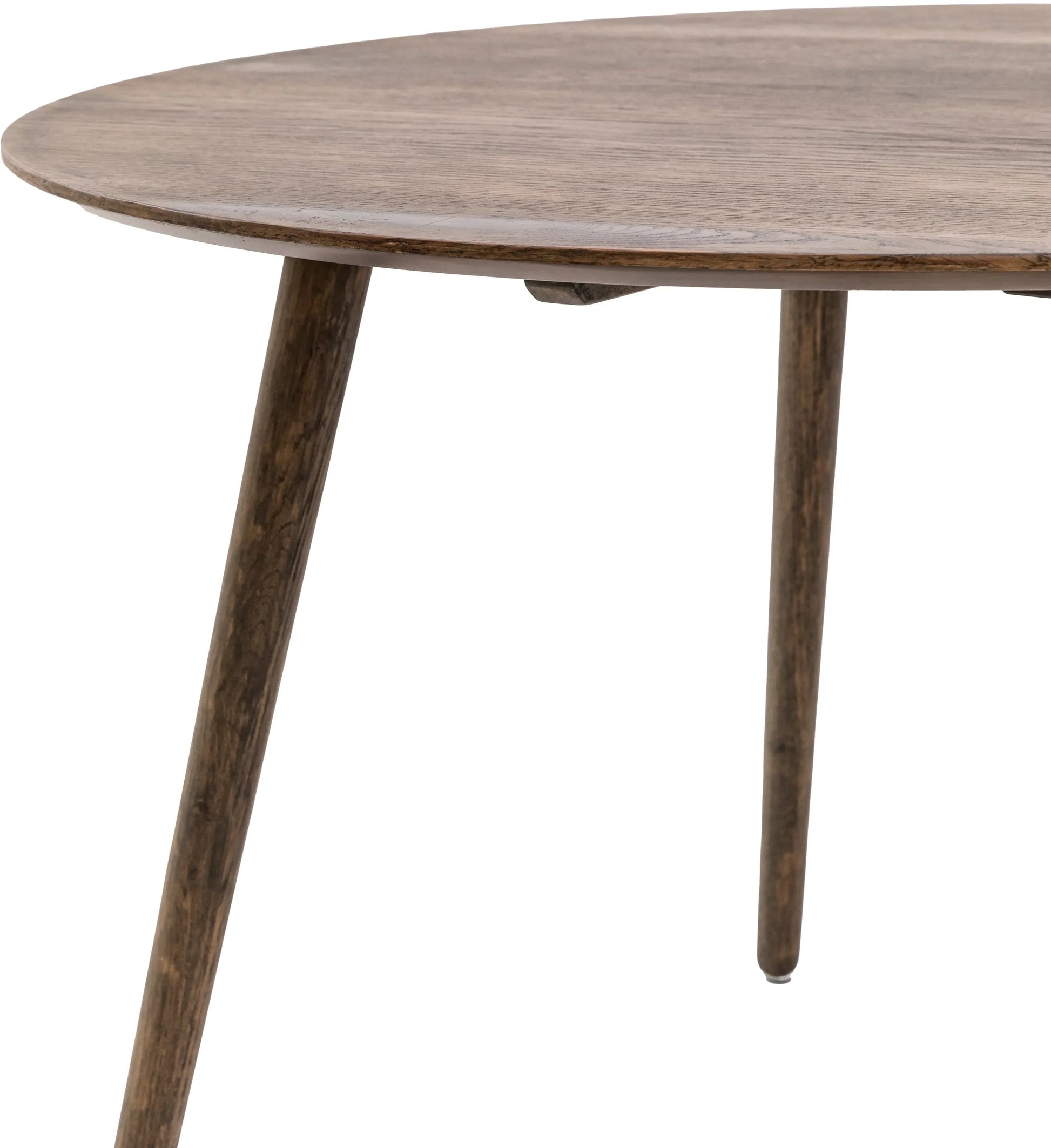 Gallery Direct Hatfield Round Dining Table Smoked