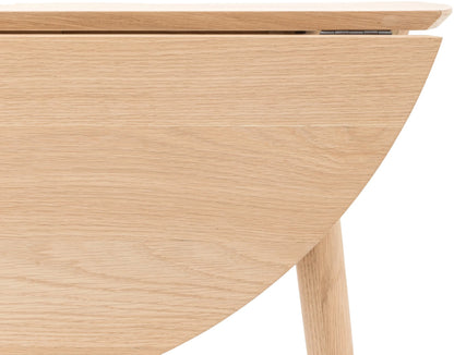 Gallery Direct Hatfield Folding Dining Table Natural