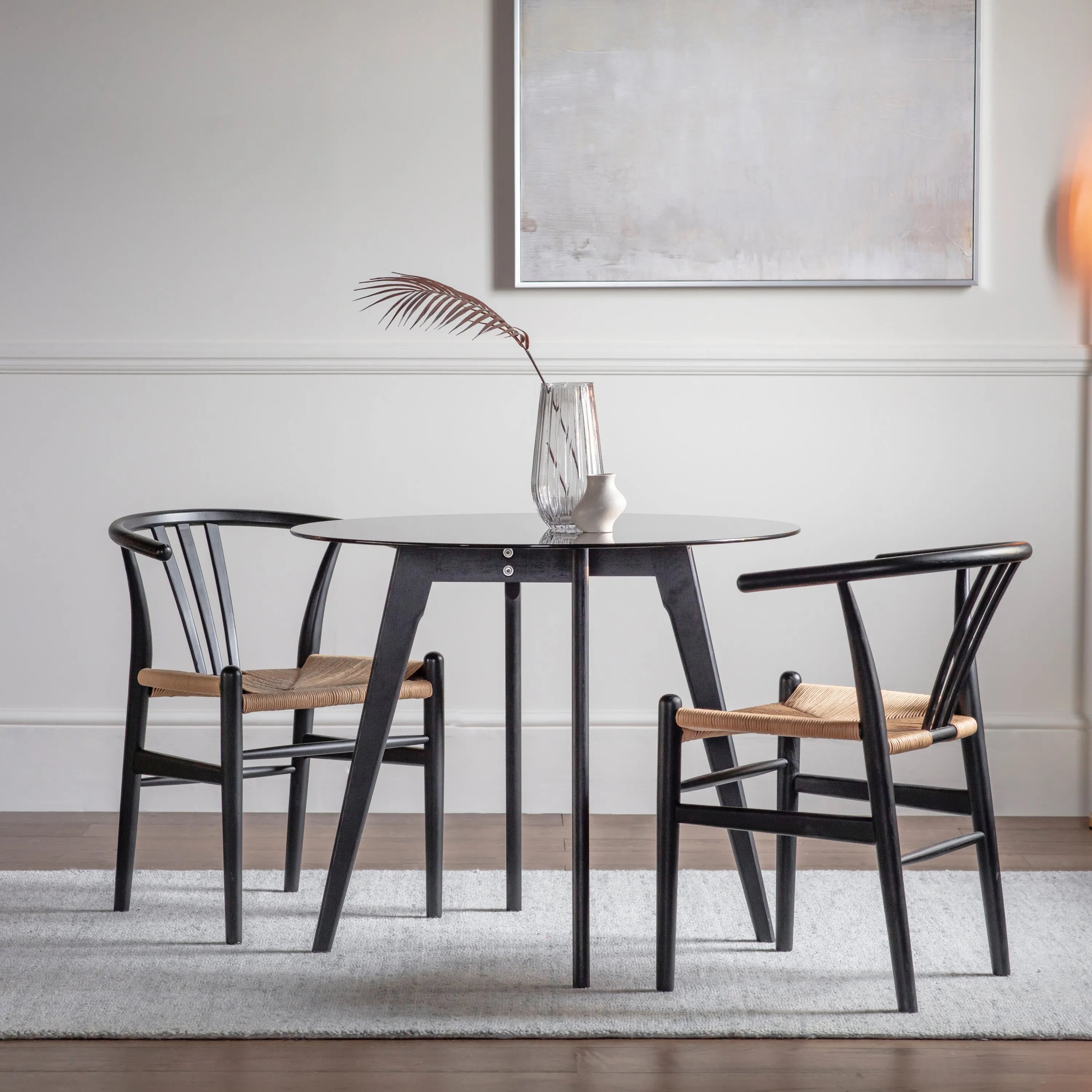 Gallery Direct Blair Dining Table in Black