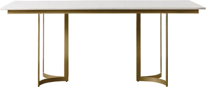 Gallery Direct Everton Dining Table in Gold