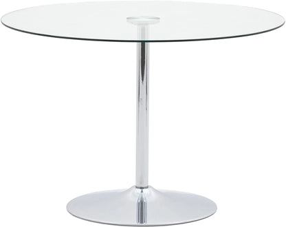 Gallery Direct Fielding Dining Table Clear
